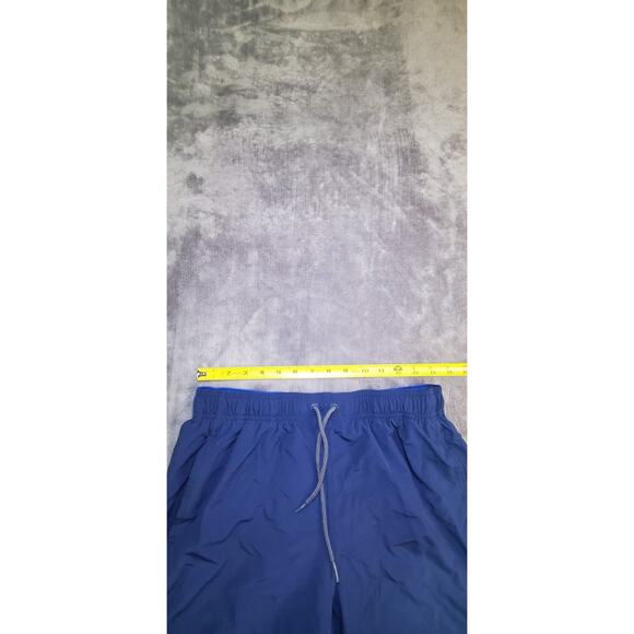 NIKE Men's Size M Blue Athletic Dri-Fit Shorts Pockets Drawstring Fitness C27-16 - Picture 4 of 8